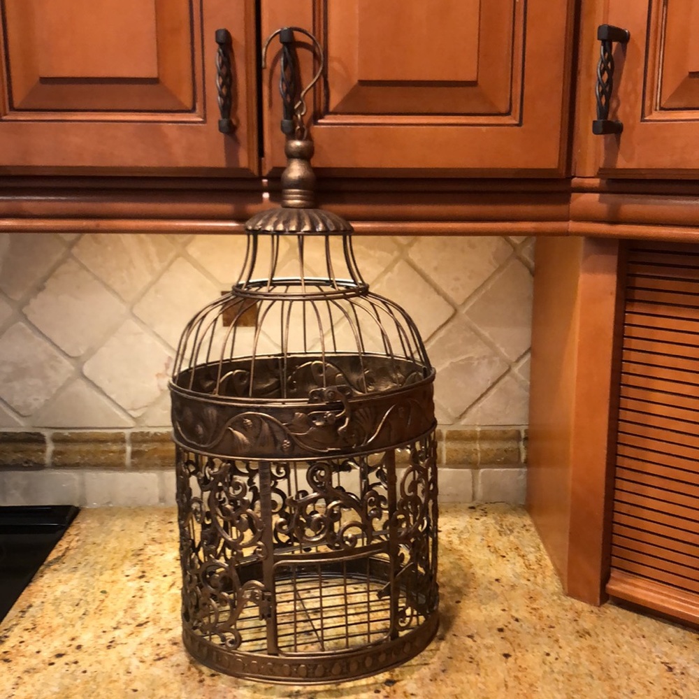 Metal detailed Birdcage